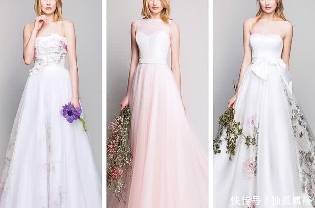 粉彩|Blumarine粉彩婚纱礼服:烂漫淡彩美味可口,3D花瓣和服装印花好烂漫!