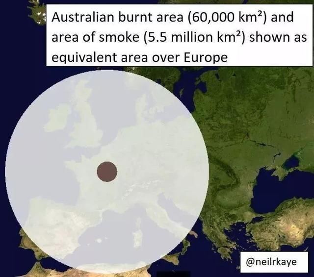 澳大利亚大火有多厉害