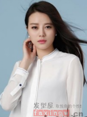 高冷长发打造时尚女郎 满满的仙气