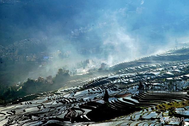 《云南风光》多依树梯田，壮美秀丽，如梦如幻的人间仙境！