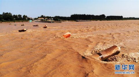  #济南#洪水逼近 济南暂时拆除泺口浮桥