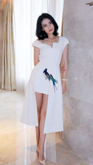 高圆圆好大胆! 网友: 穿成这样赵又廷没意见?