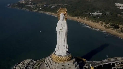 世界上最高观音雕像造价8亿元，108米高，就在中国！