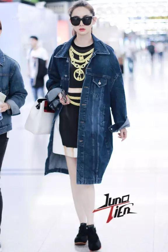 杨幂娜扎的腿看起来又长又细，原来她们都爱玩这样的套路！