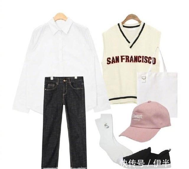  奶奶■春天有“奶奶背心”才完美啊，别说，它的通勤搭配不仅时髦还高级