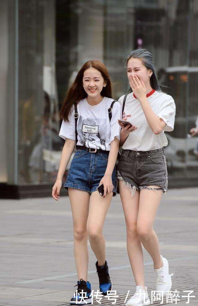  「适合」穿短裤的季节到了，这六套适合你吗？高筒靴搭短裤，凸显大长腿