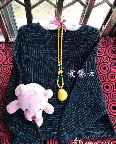  套衫：棒针套衫织出比原版更好看的效果！DIY棒针编织毛衣，附图解