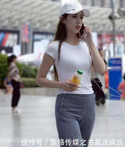 街拍：图4妩媚撩人，图5丰腴成熟，只要不是“傻子”都会选图6！