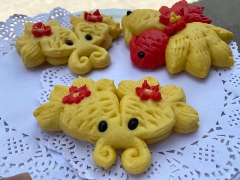 鲜奶红豆糕:六一儿童节老字号忙备童趣菜品“取悦”小朋友