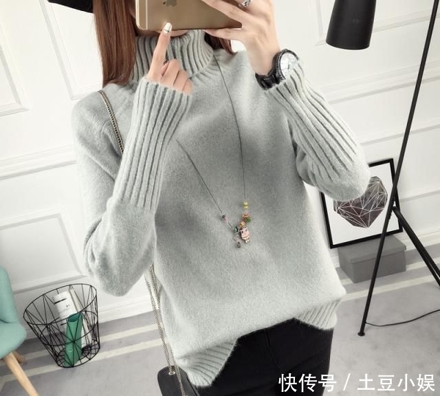 『提醒』提醒一下:中年女人穿毛衣一定要选这几种颜色,真的很美