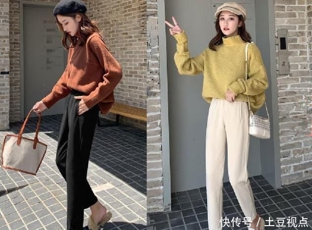  『时髦』“奶奶裤毛衣平底鞋”才是今冬最时髦cp