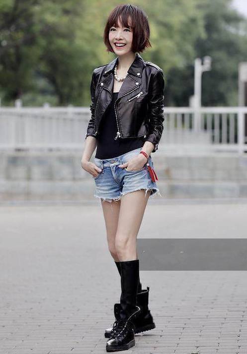 当120斤范冰冰与80斤鲁豫同穿短裤，网友：看完瞬间不想减肥了！