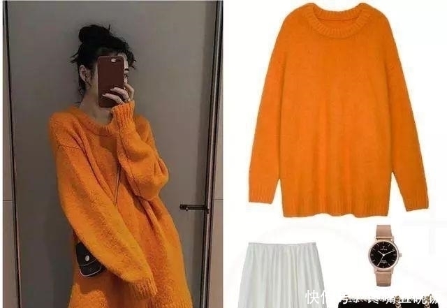  气质：毛衣裙子才是大衣羽绒服，内搭正确打开方式，时髦又显气质超级美