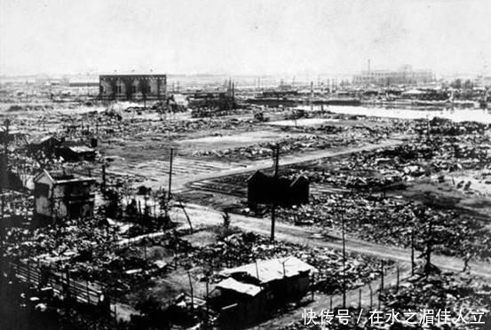 1923年关东大地震,东京一片废墟后日本