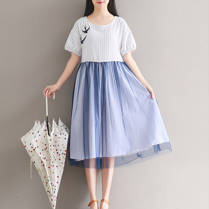 难怪矮个子老婆不穿短裤，相中新款甜美裙，背影都美翻了