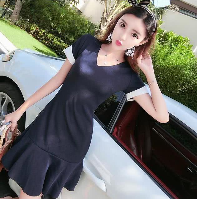 穿着裙子的美女，清新靓丽，唯美可人！