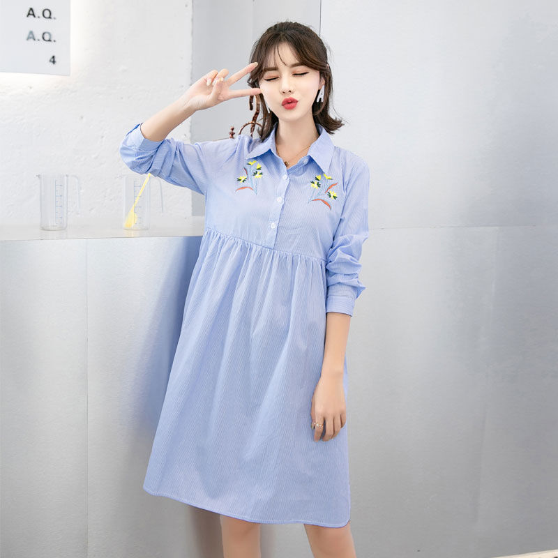 托腹裤好穿但我不爱，更钟情于孕妇裙好穿又好看，天天穿都不腻