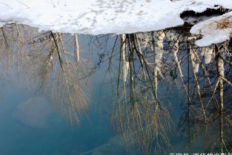 冬游长白山西北麓露水河碧泉湖