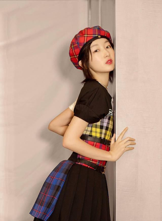  『乖巧』pick时尚贝雷帽，拥有满分减龄感，做乖巧的青春少女