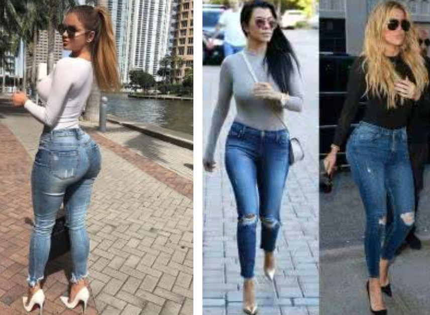牛仔裤时尚设计和舒适的穿着感,优雅与华丽并行,深受女人的喜爱