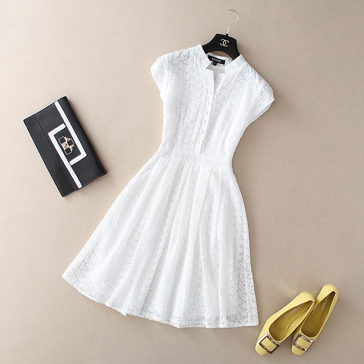 太美了!今夏特别流行的”收腰“连衣裙，出门凉爽又吸睛