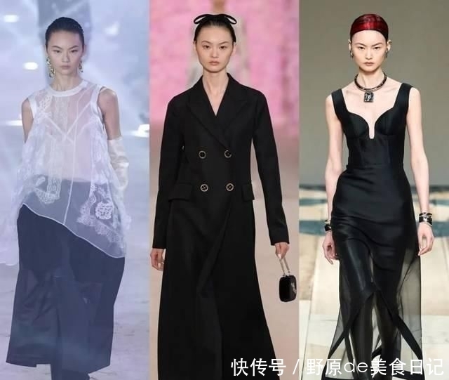  时装周■2020秋冬时装周国模圈的劳模典范贺聪走秀32场演绎32个造型