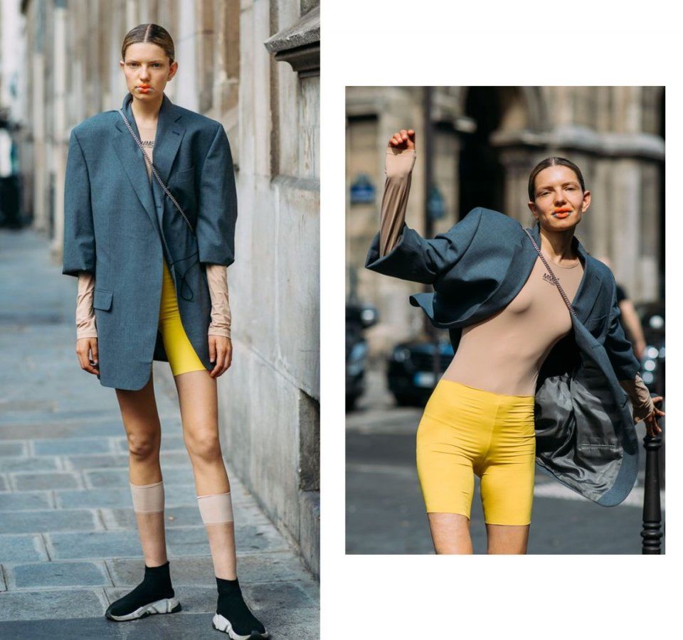 什么世道丨现在最尖端的时髦单品是……健美短裤?