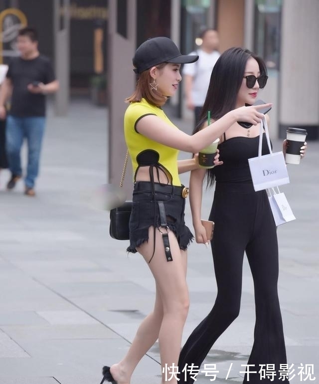  腿部线条|女性穿着打底裤不挑身材轻松出行，穿出毫无紧绷感的潮流