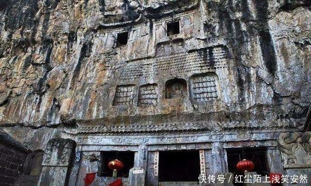 太行山深处的悬崖古寺，凿了近60年才完工，距今已有400多年