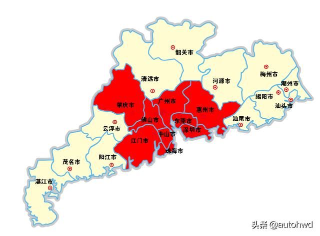 珠三角，长三角和中西部中心城市，哪些城市经济实力更强?