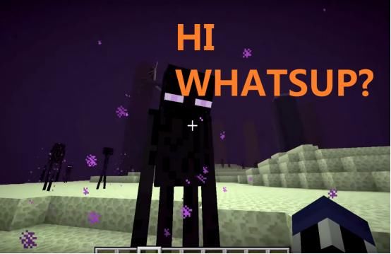 我的世界:唯一无法取名的生物?小黑会给玩家"打招呼"