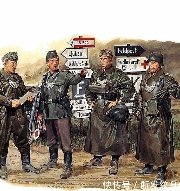 战德国战地宪兵――俗称链狗!可看出其可怕之