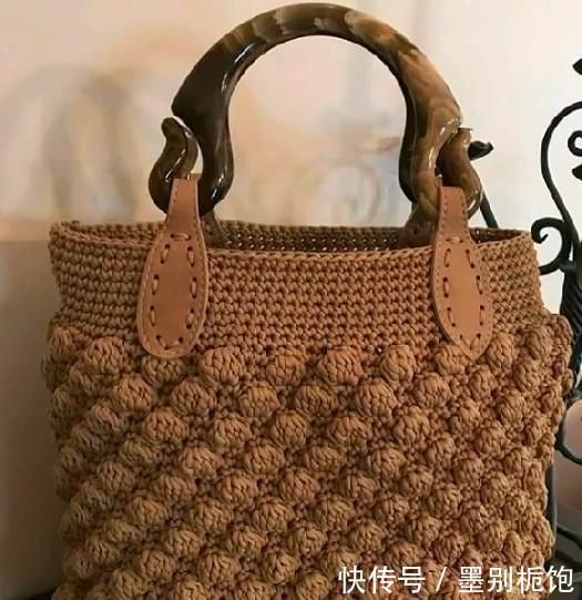 『手工』一点不比名牌包包差!多款手工编织的毛线包包,太时尚了