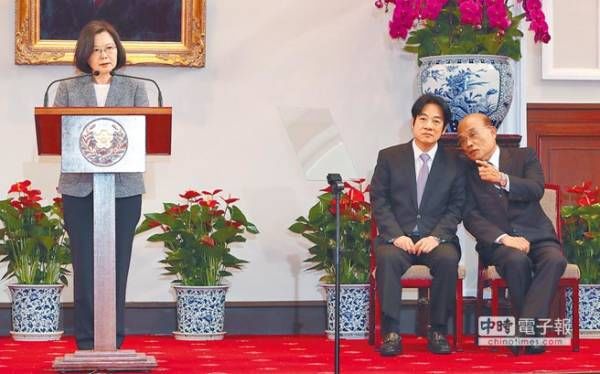 复仇者联盟?苏贞昌回锅＂组阁＂，林佳龙陈其迈入选