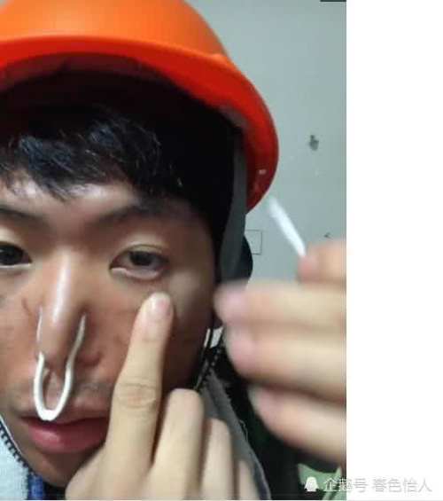 工地小伙自学化妆，化完妆后，这颜值被富婆倒追都没问题！