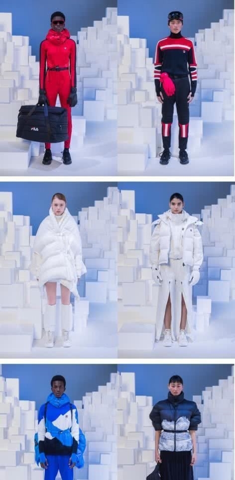  「连体」FILA 2020秋冬米兰时装周引领冬季连体造型新风潮
