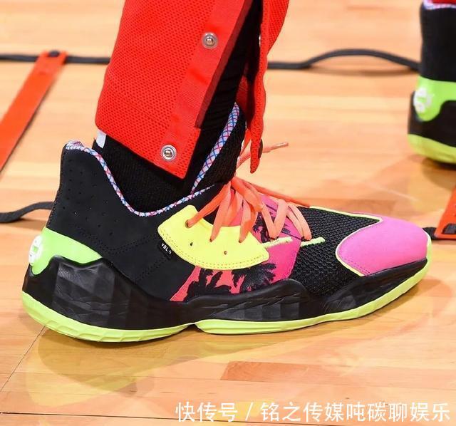  [战靴]NBA球员上脚：哈登4代张飞配色，洛瑞的总冠军战靴很帅！