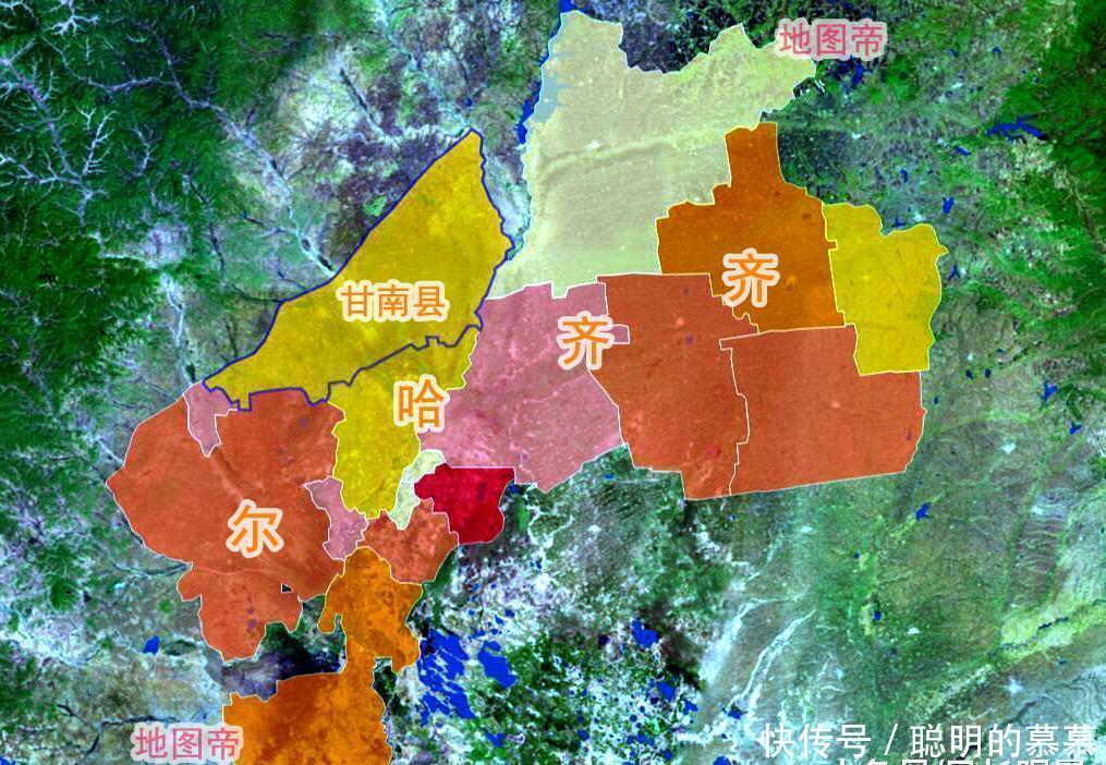  「黑龙江」北京有两块飞地, 一块在天津, 一块在1000公里外的黑