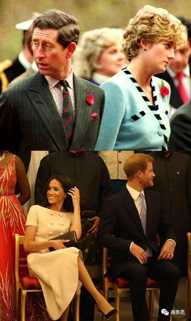 梅根花600万买衣服，坐姿被网友吐槽不合格，王妃太难当