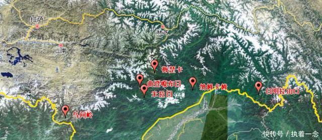 藏南地区地名远远比地图上标注的要丰富,另附藏南主要城镇统计表