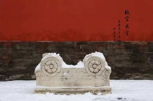 雪景故宫带着历史感的美