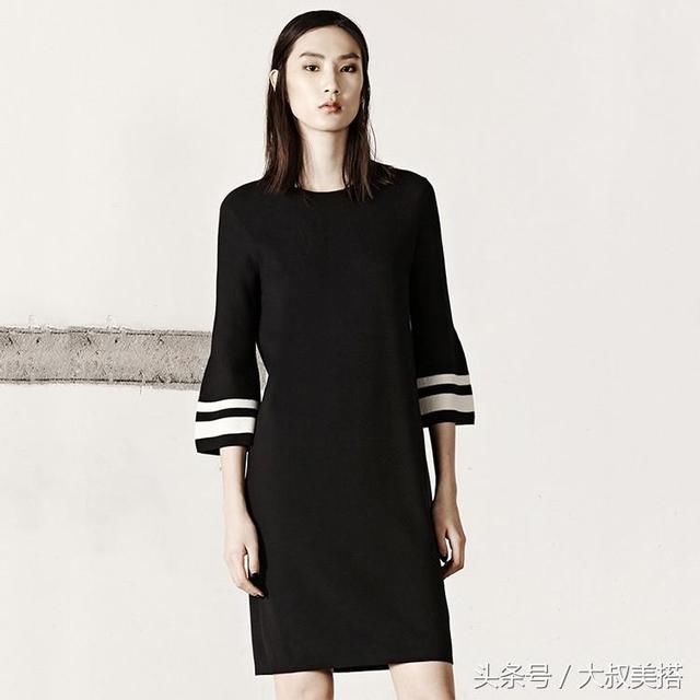 微凉的秋天，三款长袖连衣裙，时髦又有女人味