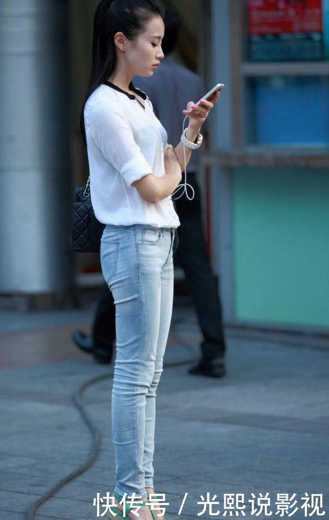 街拍:追图2需要两天,图4需要五天,图5这辈子都追不上!