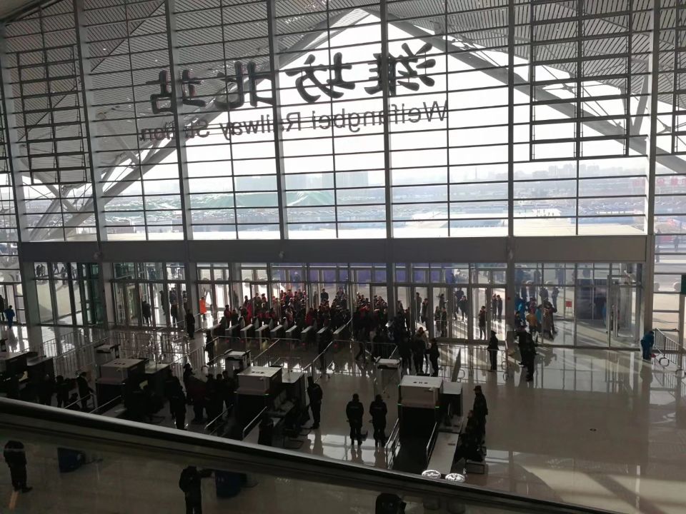 潍坊北站实施＂新图＂，经停旅客列车22对