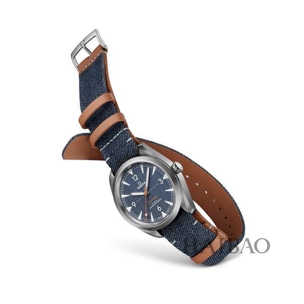 蓝色丹宁，致敬经典--欧米茄 (Omega) 发布全新铁霸至臻天文台表