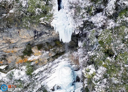 城口：冰瀑！冬天里高冷的景致！