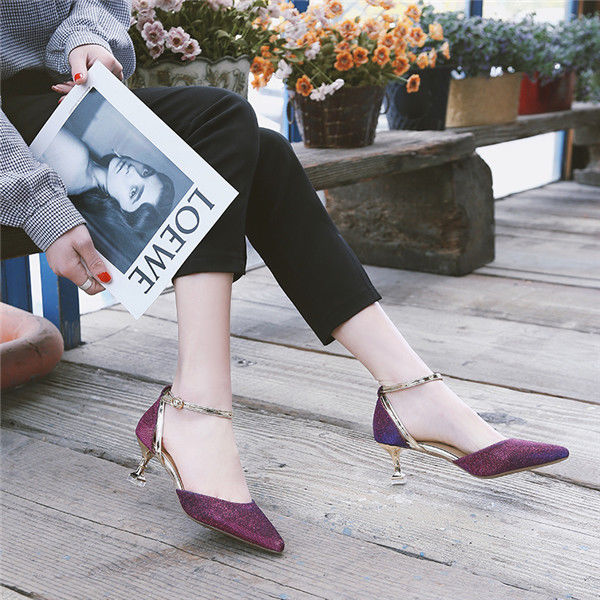 老婆把高跟鞋都扔了，穿这几款性感小凉鞋，搭什么都特显高