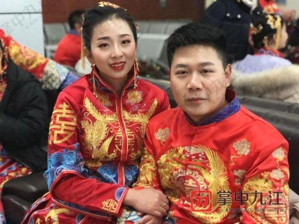 坐着火车去结婚！15对新人在九江搭上爱情专列，他们都是同行！