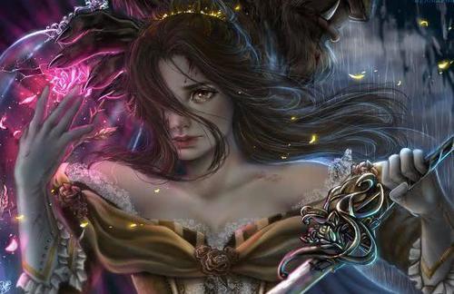 当迪士尼公主变为艳丽的画风时,这样的贝儿公主才是我们想要的!