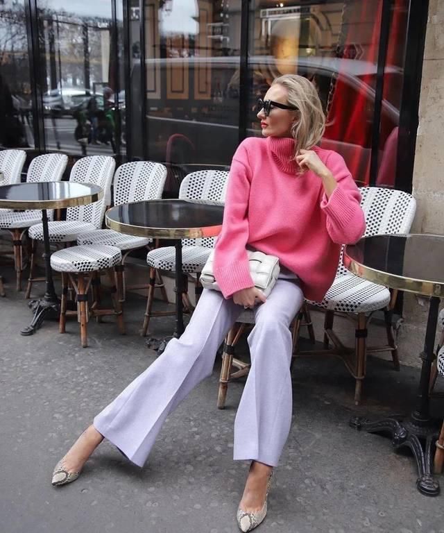  『复古』穿上喇叭裤 变成复古女郎